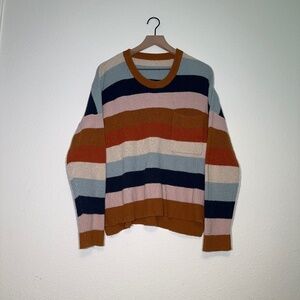 JCrew Rib Knit Sweater L